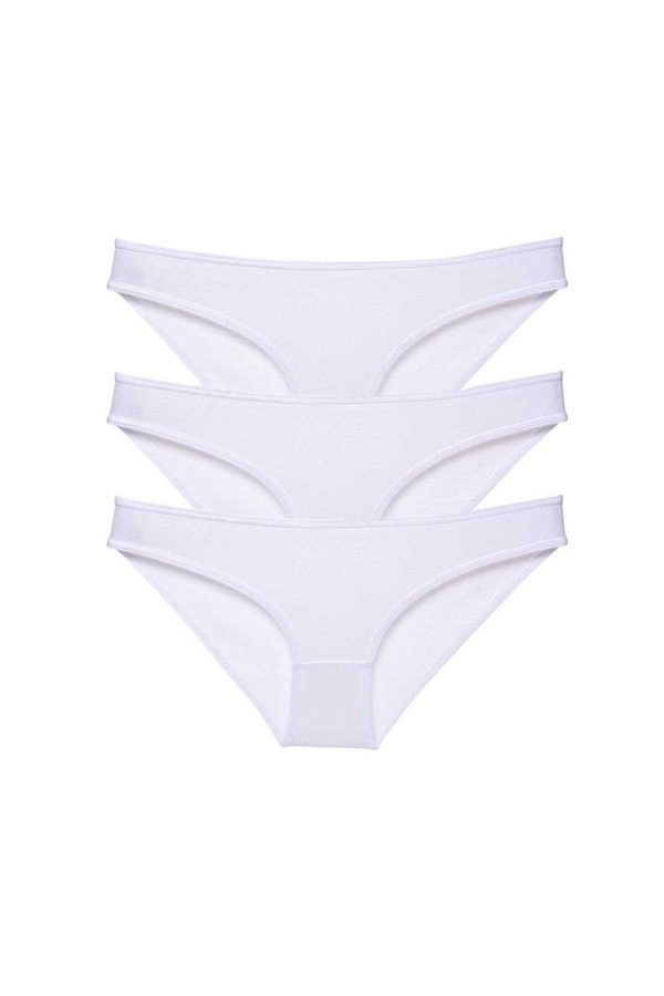 608e93fb4c2da-18.jpg 3 adet Süper Eko Set Likralı Kadın Slip Külot Beyaz