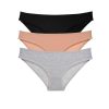 609523391d72d-40.jpg 3 adet Süper Eko Set Likralı Kadın Slip Külot Siyah Ten Gri