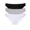 609524d065334-48.jpg 3 adet Süper Eko Set Likralı Kadın Slip Külot Siyah Gri Beyaz