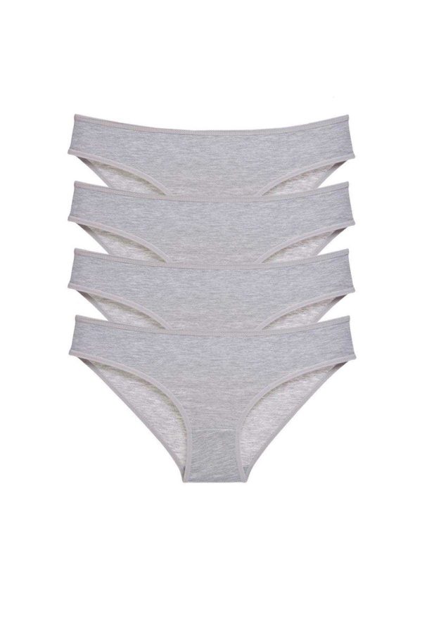 6095354c011a6-80.jpg 4 adet Süper Eko Set Likralı Kadın Slip Külot Gri