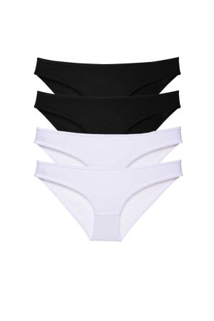 60969bb1487ef-139.jpg 4 adet Eko Set Likralı Kadın Slip Külot Siyah Beyaz
