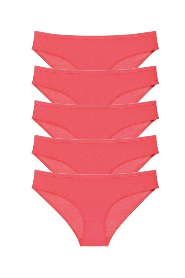 6096a3c484038-156.jpg 5 adet Süper Eko Set Likralı Kadın Slip Külot Fuşya