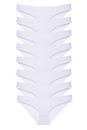 60a103a2d0954-372.jpg 8 adet Süper Eko Set Likralı Kadın Slip Külot Beyaz