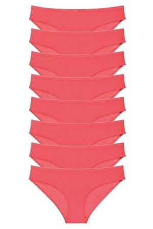 60a10454daf6e-378.jpg 8 adet Süper Eko Set Likralı Kadın Slip Külot Fuşya