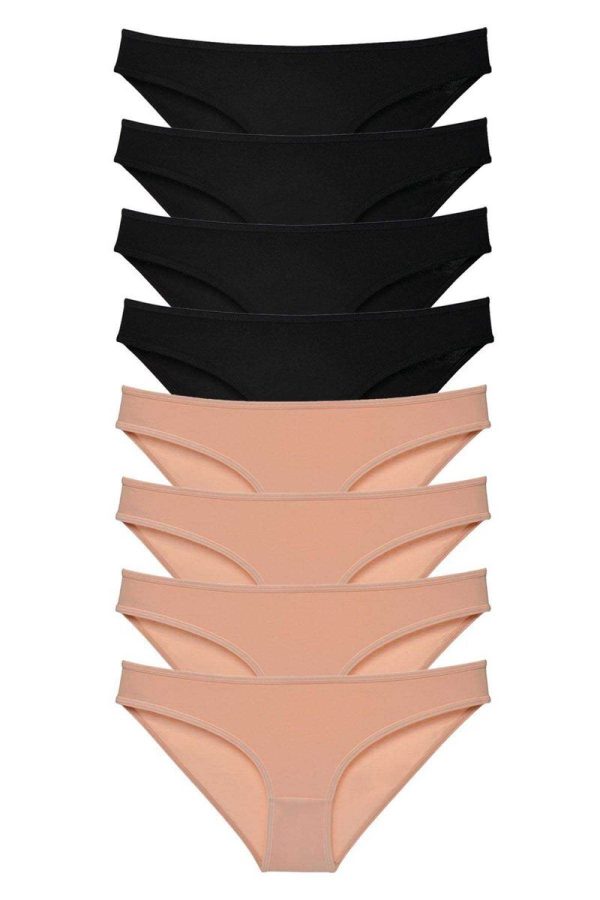 60a104f289263-383.jpg 8 adet Süper Eko Set Likralı Kadın Slip Külot Siyah Ten