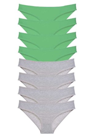 60a13ac12ad63-431.jpg 8 adet Süper Eko Set Likralı Kadın Slip Külot Yeşil Gri