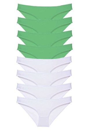 60a13afa83a86-434.jpg 8 adet Eko Set Likralı Kadın Slip Külot Yeşil Beyaz
