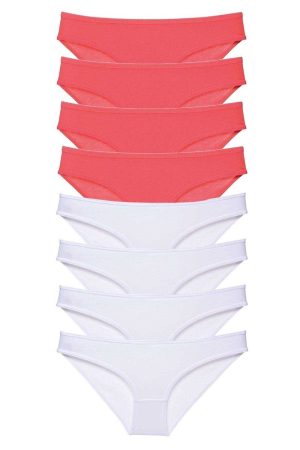 60a13bb7ee1df-443.jpg 8 adet Eko Set Likralı Kadın Slip Külot Fuşya Beyaz