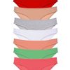 8 adet Süper Eko Set Likralı Kadın Slip Külot Set 1