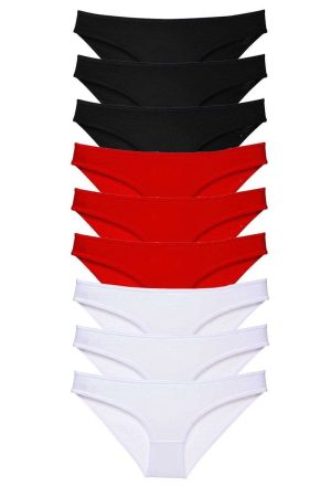 60a17c5f7b5c0-554.jpg 9 adet Süper Eko Set Likralı Kadın Slip Külot Siyah Kırmızı Beyaz