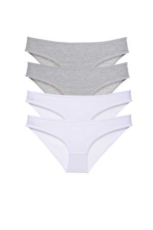 60ae7e3648e6f-645.jpg 4 adet Süper Eko Set Likralı Kadın Slip Külot Gri Beyaz