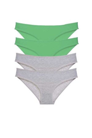 60b8fbd1da949-692.jpg 4 adet Süper Eko Set Likralı Kadın Slip Külot Yeşil Gri