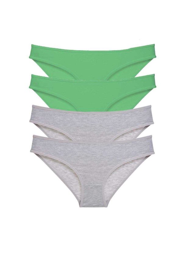 60b8fbd1da949-692.jpg 4 adet Süper Eko Set Likralı Kadın Slip Külot Yeşil Gri