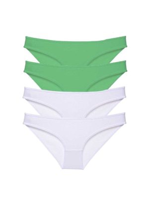 60b8fc60ca792-695.jpg 4 adet Eko Set Likralı Kadın Slip Külot Yeşil Beyaz
