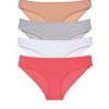 60b914e438f0c-725.jpg 4 adet Süper Eko Set Likralı Kadın Slip Külot Ten Gri Beyaz Fuşya