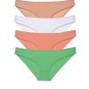60b91673115fc-729.jpg 4 adet Süper Eko Set Likralı Kadın Slip Külot Ten Beyaz Pudra Yeşil