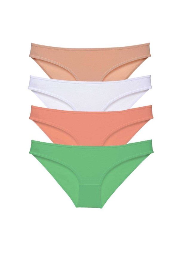 60b91673115fc-729.jpg 4 adet Süper Eko Set Likralı Kadın Slip Külot Ten Beyaz Pudra Yeşil