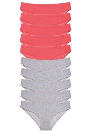 60bf6b56dffc6-885.jpg 10 adet Süper Eko Set Likralı Kadın Slip Külot Fuşya Gri