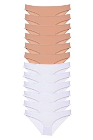 60c12a8a6af3a-1069.jpg 12 adet Süper Eko Set Likralı Kadın Slip Külot Ten Beyaz