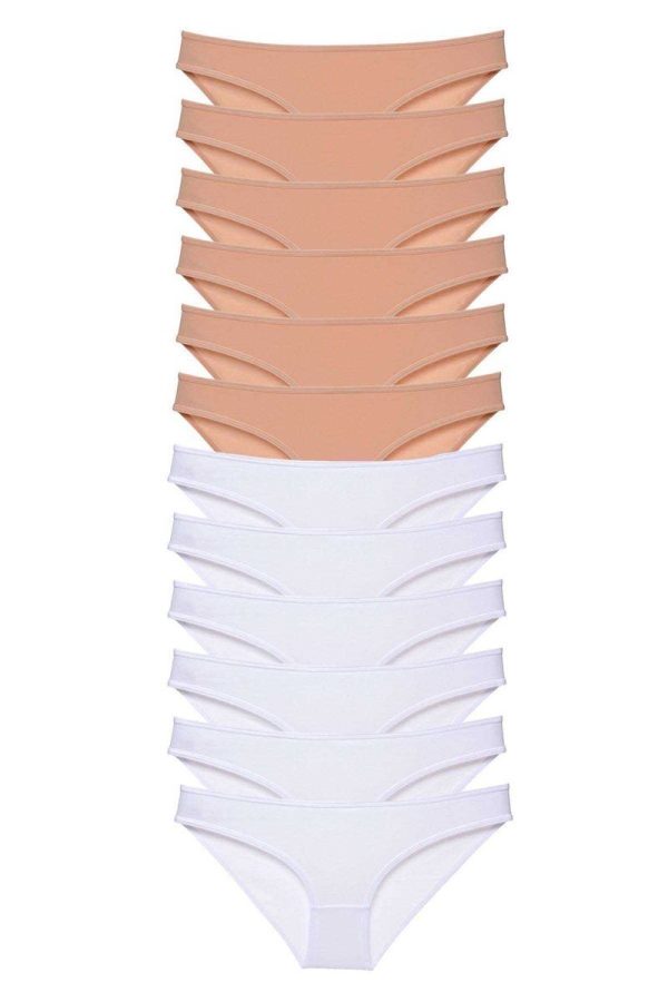 60c12a8a6af3a-1069.jpg 12 adet Süper Eko Set Likralı Kadın Slip Külot Ten Beyaz