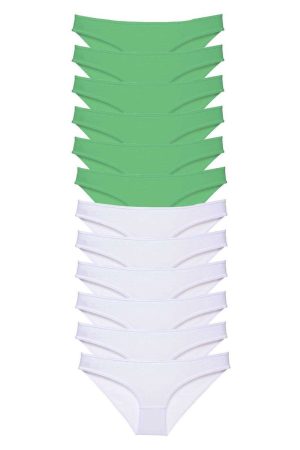 60c668611dc86-1099.jpg 12 adet Eko Set Likralı Kadın Slip Külot Yeşil Beyaz