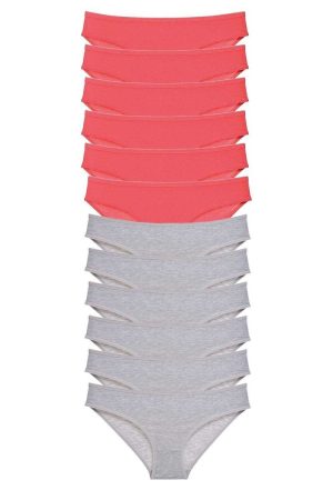 60c668d35aa27-1105.jpg 12 adet Süper Eko Set Likralı Kadın Slip Külot Fuşya Gri