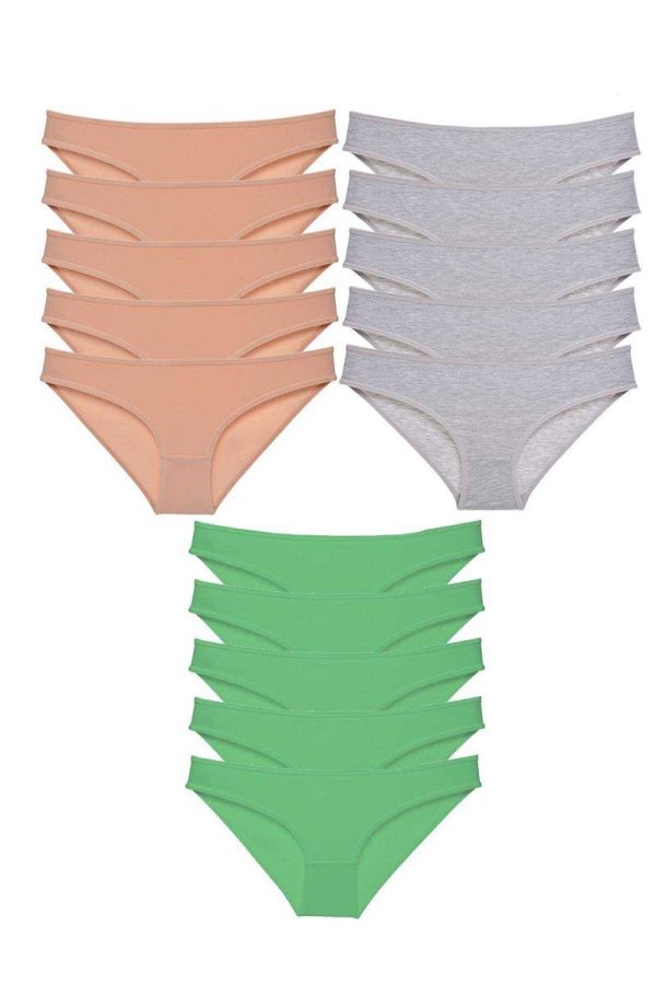 60cfa60f9d15f-1453.jpg 15 adet Eko Set Likralı Kadın Slip Külot Ten Gri Yeşil