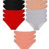 60e3257618ef1-1507.jpg 15 adet Süper Eko Set Likralı Kadın Slip Külot Siyah Kırmızı Ten Gri Pudra