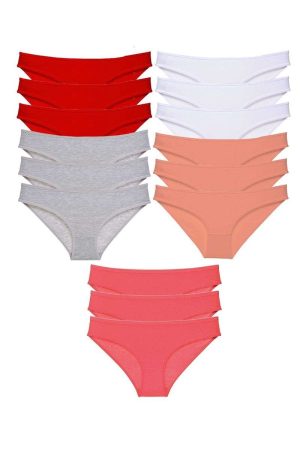 60e32c70b6d3d-1595.jpg 15 adet Süper Eko Set Likralı Kadın Slip Külot Kırmızı Gri Beyaz Pudra Fuşya