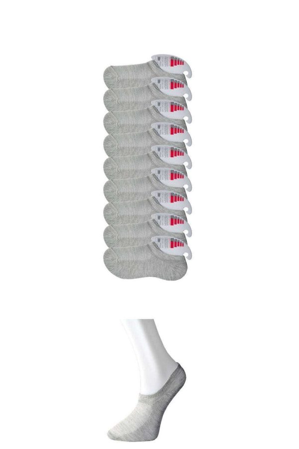 60e32c7c8fc7c-1601.jpg Gri Kadın Görünmez Çorap 9 çift