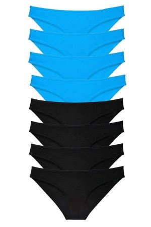 610e7c95308f4-1890.jpg 8 adet Süper Eko Set Likralı Kadın Slip Külot Siyah ve Mavi