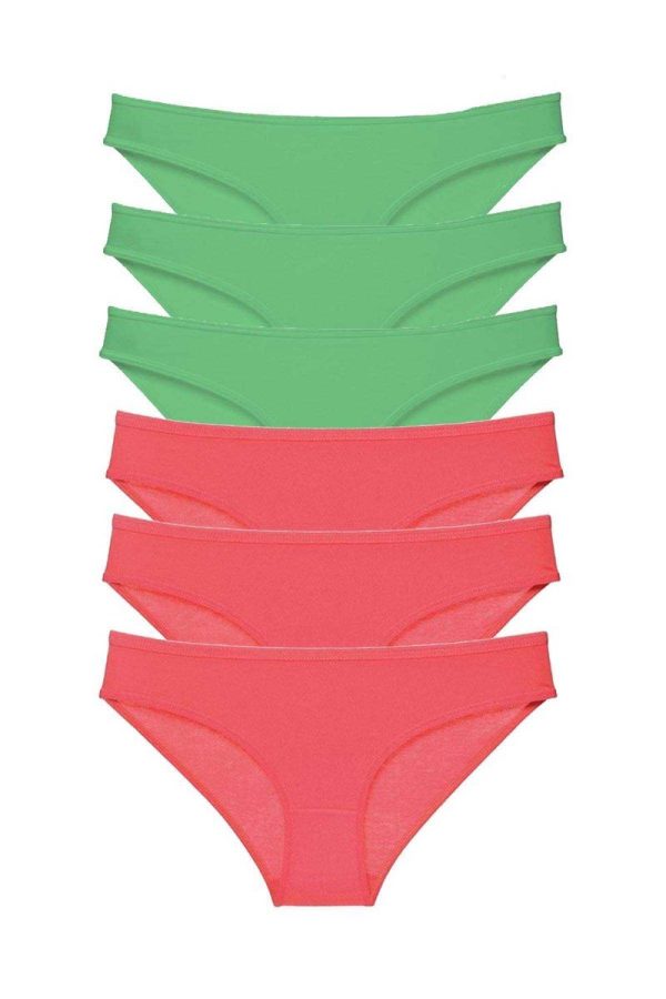 611d1db2c1d6a-2035.jpg 6 adet Eko Set Likralı Kadın Slip Külot Yeşil Fuşya