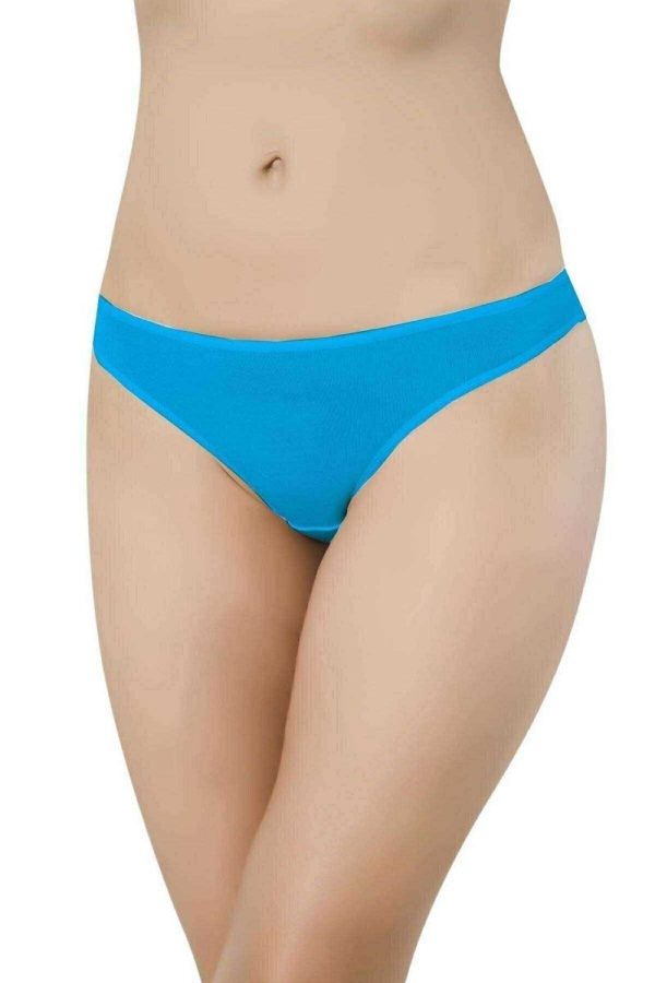 61334770e8800-2238.jpg Mavi Kadın Günlük Pamuklu Likralı Özel Poşet İçinde Taşınabilir Acil Durum Slip Külot