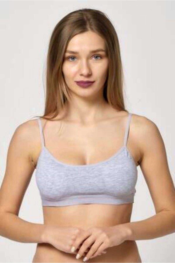 6135013774562-2324.jpg Pedli İp Askılı Gri Büstiyer 2 adet