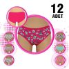 613504fe8e41d-2328.jpg 12 Adet Kız Çocuk Desenli Slip Külot