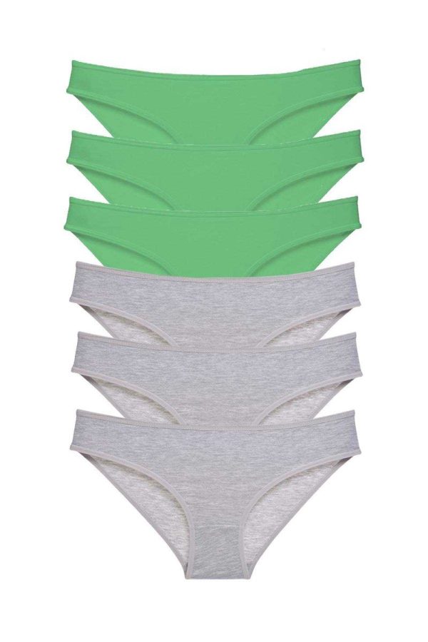 614a28119a031-2459.jpg 6 adet Süper Eko Set Likralı Kadın Slip Külot Yeşil Gri