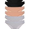 614a3072e3fcc-2486.jpg 6 adet Süper Eko Set Likralı Kadın Slip Külot Siyah Ten Gri