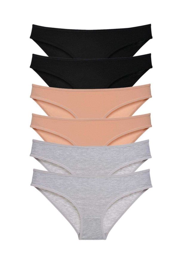 614a3072e3fcc-2486.jpg 6 adet Süper Eko Set Likralı Kadın Slip Külot Siyah Ten Gri