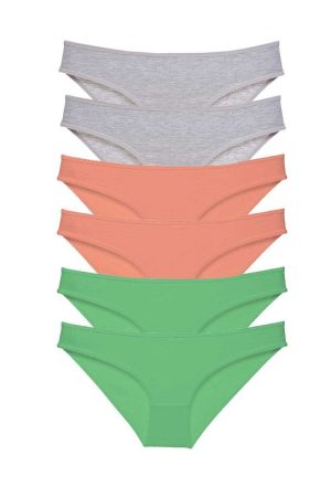614a38f0503e1-2543.jpg 6 adet Süper Eko Set Likralı Kadın Slip Külot Gri Pudra Yeşil