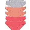 614a394de1282-2547.jpg 6 adet Süper Eko Set Likralı Kadın Slip Külot Gri Pudra Fuşya
