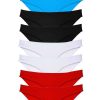 6150a57160108-2701.jpg 8 adet Süper Eko Set Likralı Kadın Slip Külot Siyah Kırmızı Beyaz Mavi