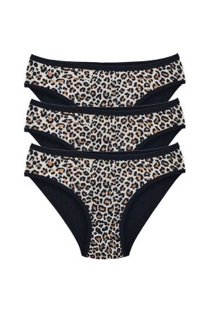 615c9f9f6f158-2938.jpg 3 Adet Leopar Desenli Likralı Yumuşak Dokulu Kadın Slip Külot