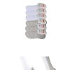 6163169317dd6-3224.jpg Gri ve Beyaz Erkek Babet Çorap 6 çift