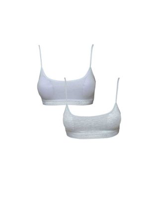 61794d82508cb-3725.jpg Pedli İp Askılı Beyaz ve Gri Büstiyer 2 adet