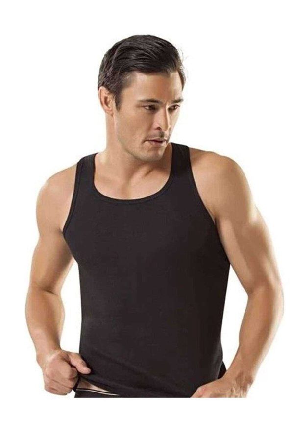 61795d9581724-3746.jpg 3 adet Tutku Ribana Spor Erkek Siyah Atlet 0118