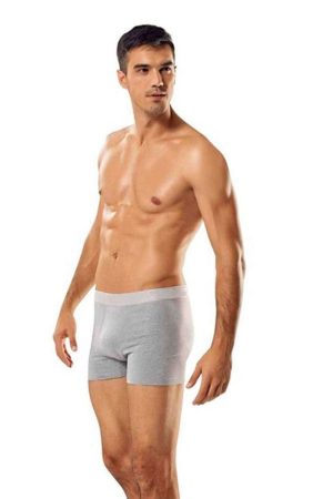61795f246a76f-3755.jpg 3 adet Tutku Likralı Erkek Gri Boxer 0114