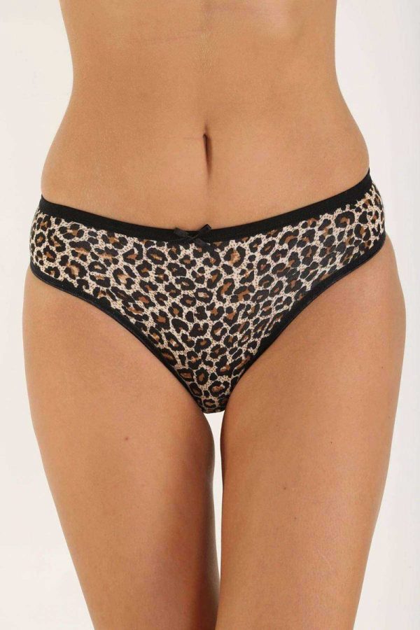 617bedbfb5c96-3799.jpg 6 Adet Likralı Kadın Slip Külot Leopar Kırmızı Beyaz
