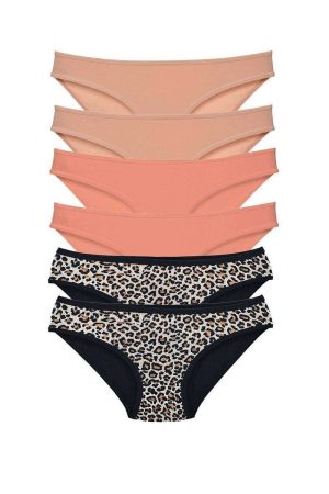 617d503dd7102-3828.jpg 6 Adet Likralı Kadın Slip Külot Leopar Ten Pudra