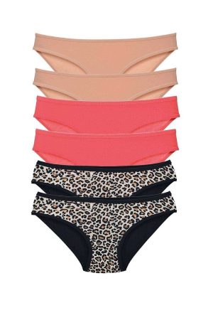 617d50daa3909-3833.jpg 6 Adet Likralı Kadın Slip Külot Leopar Ten Fuşya