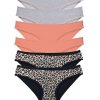 617d536b2cfbd-3872.jpg 6 Adet Likralı Kadın Slip Külot Leopar Gri Pudra